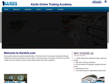 Tablet Screenshot of kardsfx.com